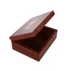 Wooden Box Professional Oem Custom Logo Embossing Luxury Wooden Gift Box Packaging