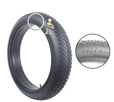 Fat Beach Bike Tyre Snow Wheel And Tire Inner Tube 20 Inch 20x4 24 26