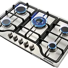Gas Cooktops Gas Gas Cooktop Stainless Steel Gas Burner Built-in 5 Stoves Natural Gas Cooktops Cooker