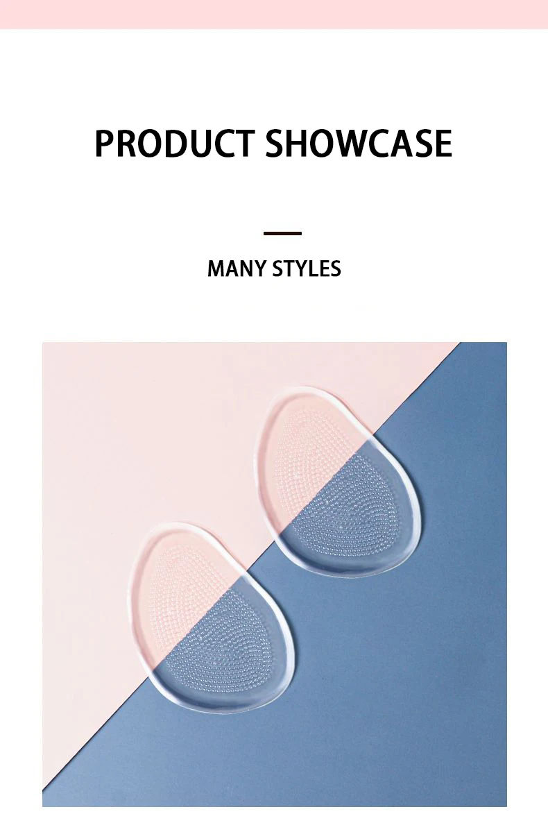 Silicone Sandals Forefoot Pads Anti Slip High Heel Inserts Silicone Sandals Forefoot Pads Anti Slip High Heel Inserts
