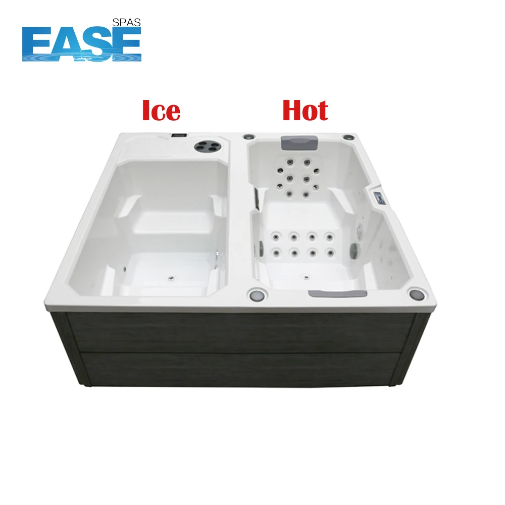 Modern Hydrotherapy Tub with 5 Years Warranty 4 Person Capacity and 1300L Water Capacity