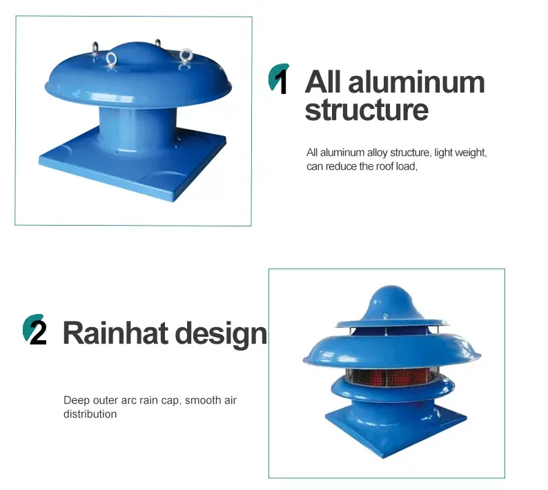 Axial Roof Mounted Fan, 60V/230V, D644-K0621 - detail 4