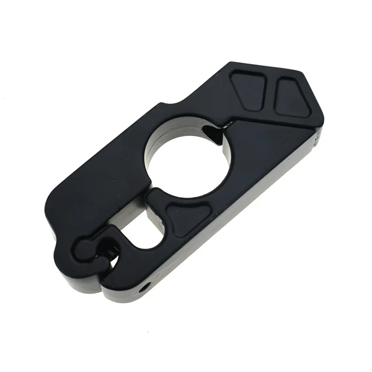 Durable Blue Aluminum Alloy Motorcycle Brake Lock Anti-Theft Heavy Duty Security Device 390g for Motocross Mopeds Scooters ATVs