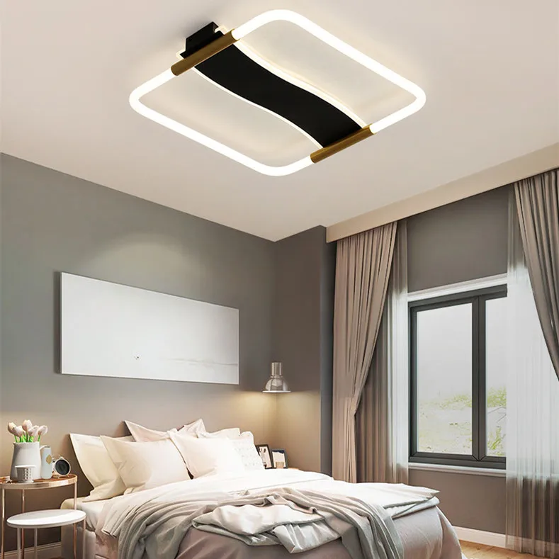 LED smart ceiling lamp luxury study ceiling lamp fashionable bedroom led ceiling lighting