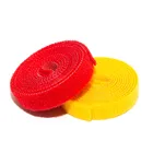 Ties Fastener Color Soft Double-sided Back-to-back Hook And Loop Straps Cable Ties Fastener Hook Loop Tape