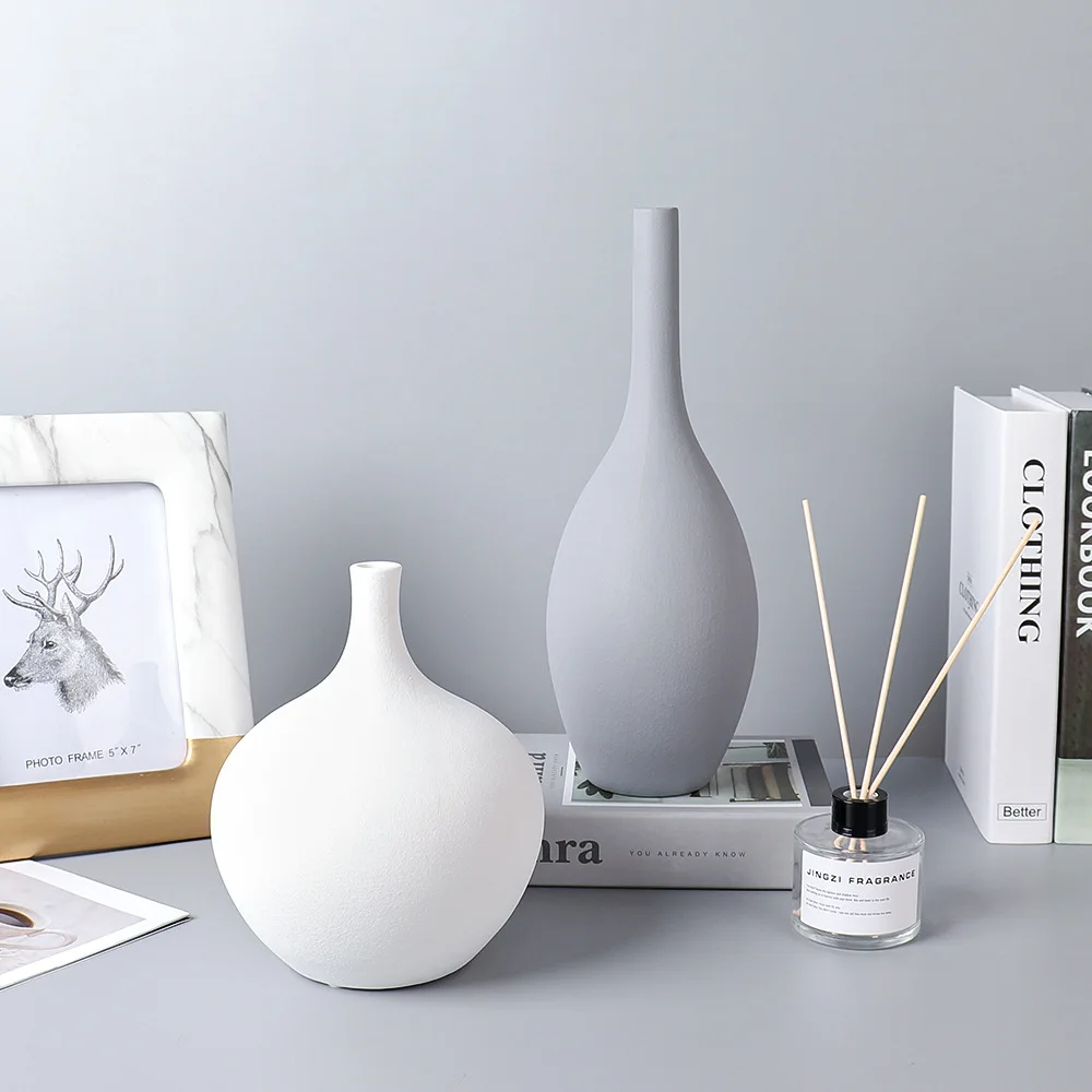 2023 hot sell Yiwu market living room furniture bedroom sets home decor ceramic flower vases