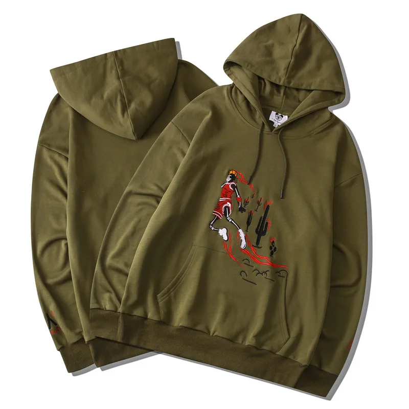 green hoodie character
