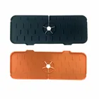 Hugebirds Silicone Sink Faucet Mat Sink Splash Guard Drip Catcher For Sink Faucet Mat