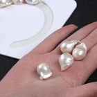 Pearls 13-14mm White Baroque Fresh Water Pearls