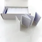 Card Hotel ISO14443A 13.56MHz 1k Memory Plastic White Card Hotel Key Card Door Lock Key