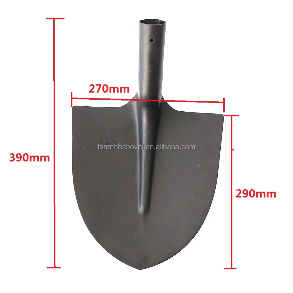 product hot sale agricultural tools garden tools farming tools high quality camp carbon steel shovel head-3