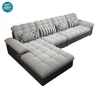 Sofa Living Room Furniture Fabric Sectional Chaise Lounge Sofa