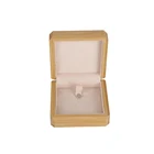 Vintage Wooden Jewelry Box Bamboo Vintage Small Wooden Jewelry Packaging Storage Box For Necklace Ring Earring
