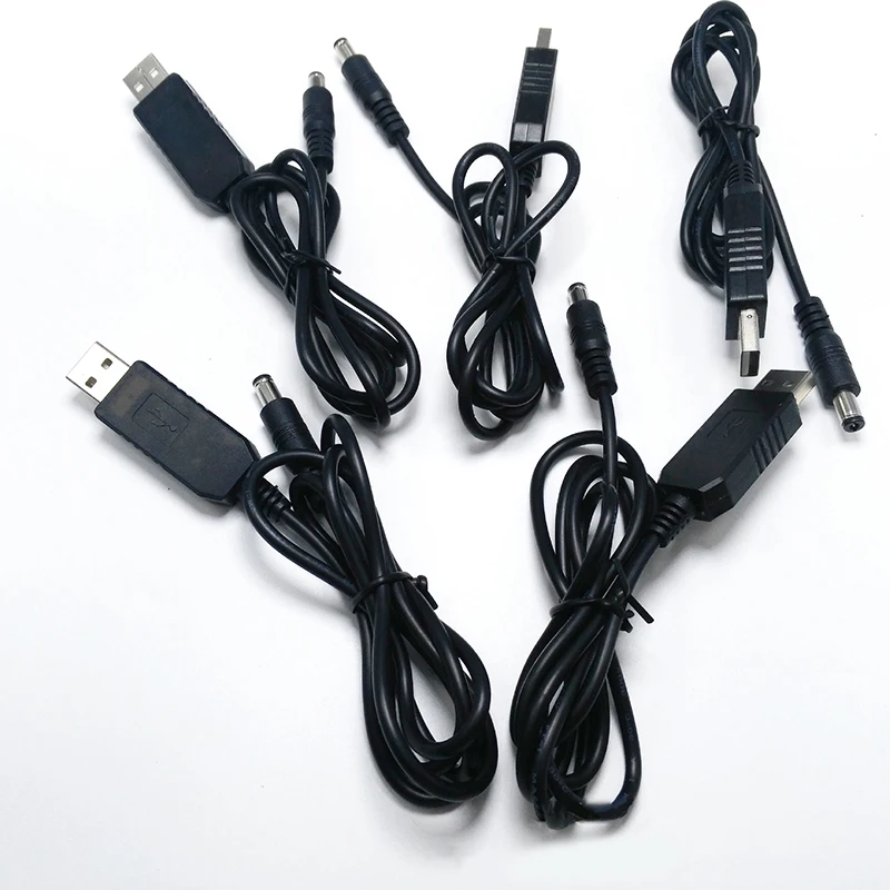 USB 5V DC to 12V DC Power Supply Cable Adapter Tablet Charger Plug 2.1x5.5mm 