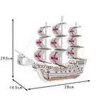 3d Puzzle 2021 Innovative Products High Quality 3d Custom Ship Shaped Puzzle