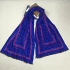 Cotton Scarf Wholesale Scarves Printed Cotton Square Trend Black Blue Multi Color Scarf Shawl