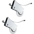 Heavy Duty Wardrobe Closet Roller Wheels Sliding Closet Mirror Door Rollers