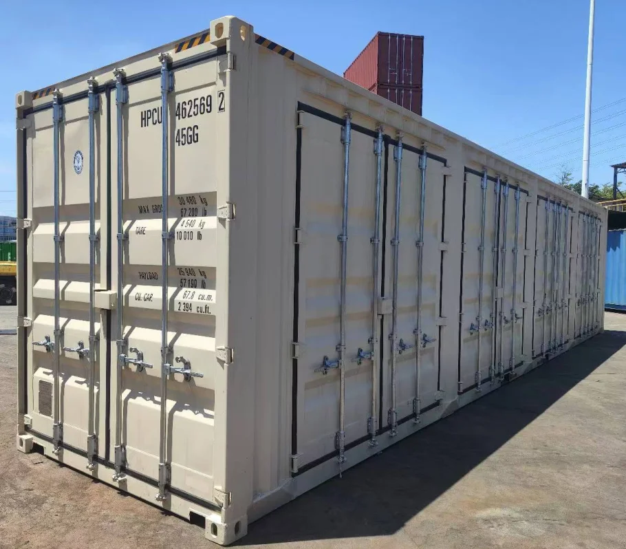 High Cube Container Open Side Doors Ccs Certification Shipping