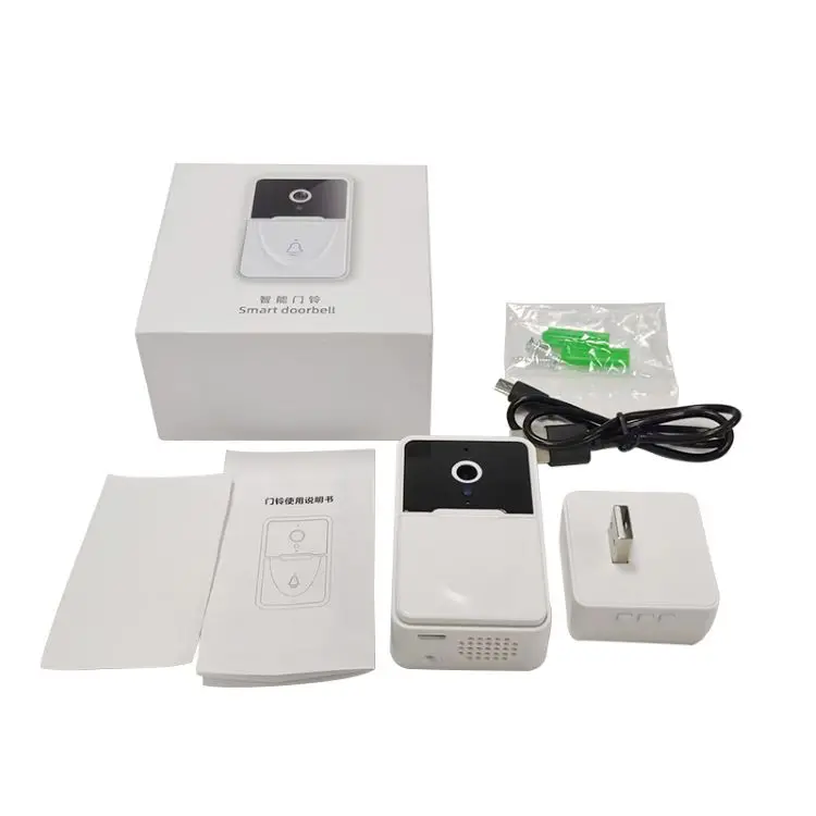 Wireless Door Bell With Camera And Wifi Video Doorbell 1080p Tuya