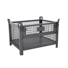 Storage Turnover Shelf Pallet Container Unit Nesting Crate Strong Cage For 608 Plastic Transport Box