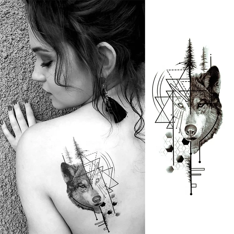 wolf spirit tattoo
