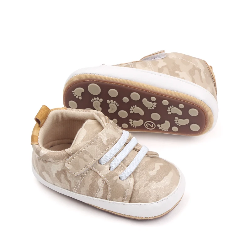 Spring and Autumn Baby Soft Soles Non-slip Camouflage Baby Casual Toddler Shoes details