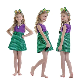 4-12 Years Summer Toddler Girls Mickey Dresses Kids clothing Sleeveless Cute Girl Dress Birthday Party Minnie Princess Costume