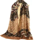Winter Wool Scarf Lady Winter Warm 100% Wool Paisley Fashionable Cashmere Scarf