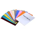 Wedding Customize Laser Cut Different Shape Acrylic Wedding Invitations Acrylic Mirror Invitation