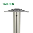 Legs Leg Table Legs TALLSEN FE8150 Metal Fancy Table Gold Dining Triangle Furniture Hardware Table Legs Furniture Leg
