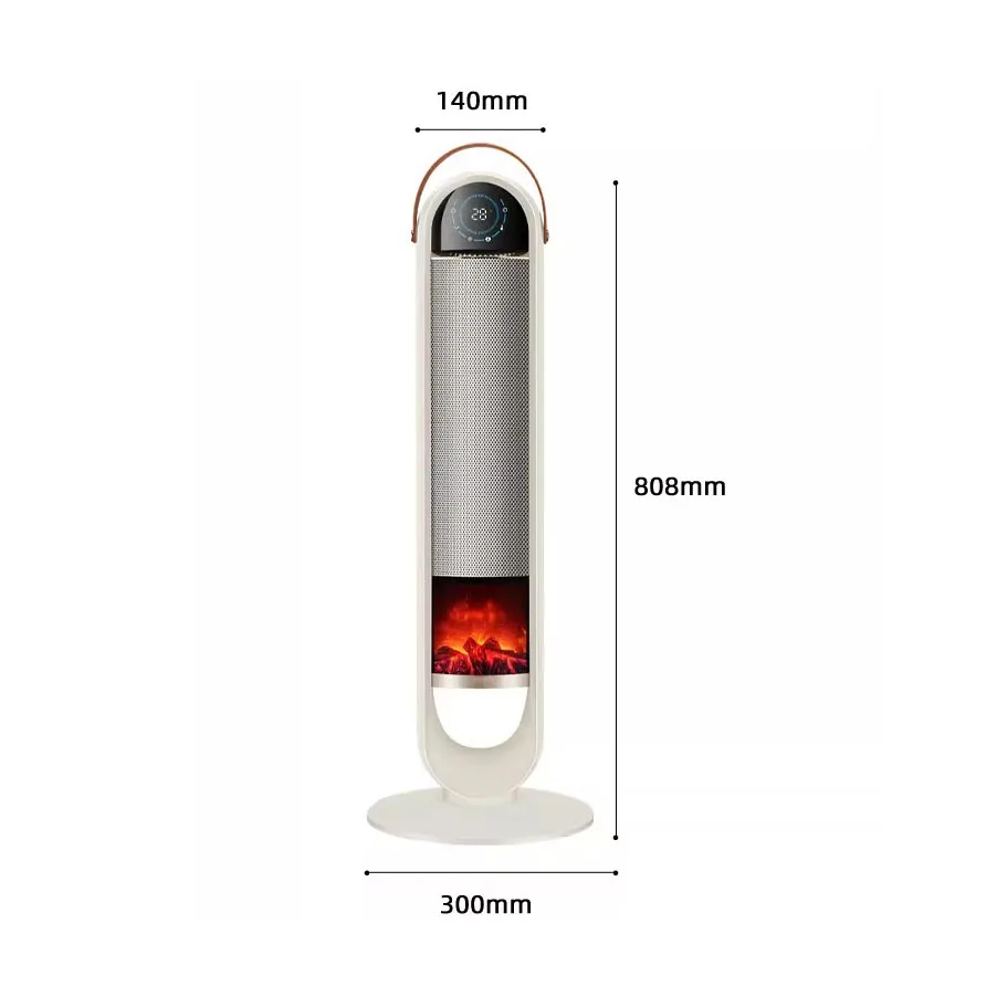 Office Home Portable Tower, 2000W, 3D, PTC - detail 6