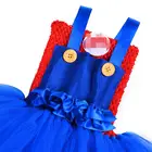 Girl Girls Halloween New Cosplay Costume Clothes Tulle Party Frock Tutu Girl Puffy Dresses For Kids