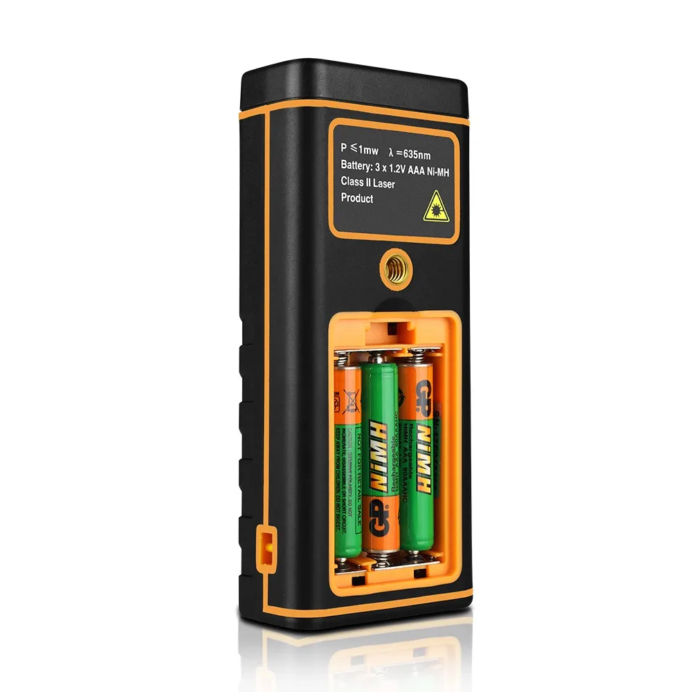 Sndway Digital Laser Distance Meter Camera Usb Recharge Portable Colorful Screen Range Finder