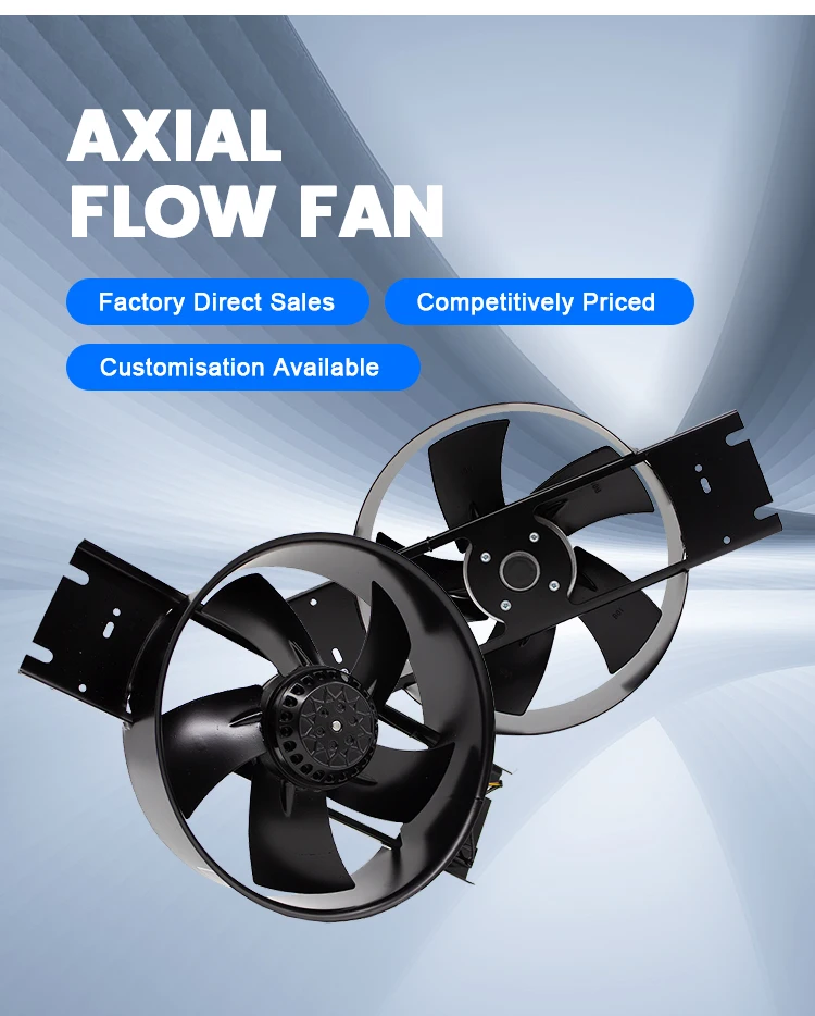 Axial Flow Fan, 250FZY2-D, Plastic - detail 4
