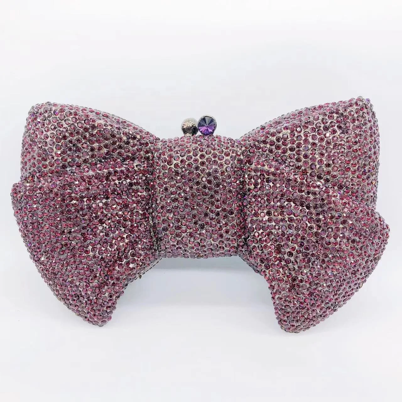 Amiqi MRY79 Luxury Handbag Small Evening Bag butterfly bowknot Flower Rhinestone Diamond Purse Bling Purse Crystal Clutches