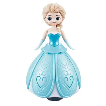 2021 Dis neys New Toy Electric Dancing FROZEN Princess Rotationally Dis ney princess toys for girl Dancing Angel education