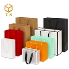 Cheap Bag In Stock Custom Logo Print Clothing Shoe Packaging Cheap Gift Paper Shopping Bag
