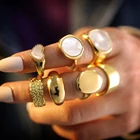 Rings 925 Ring 2021 High Quality New Trendy 925 Silver Luxury Gold Rings Women Jewelry