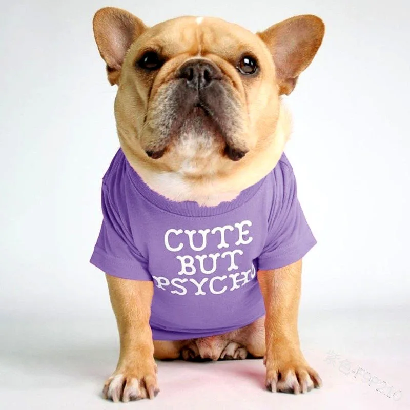 Dougez Summer Cute Pet Dog Clothes Thin T-shirt Cotton Dog Clothes Pet Clothes Teddy Wearing Vest supplier