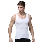 High Quality Custom Cotton Tank Top Mens Undershirt White Gym Men's Tank Tops