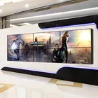 Media Player Lcd 2x2 1080p Video Wall Processor Hd Media Player Screen 4x2 Lcd 55inch 4k Display Panel