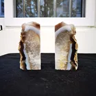 Agate Natural Agate Polished Bookends Natural Crystal Agate Gemstone Bookends Wholesale