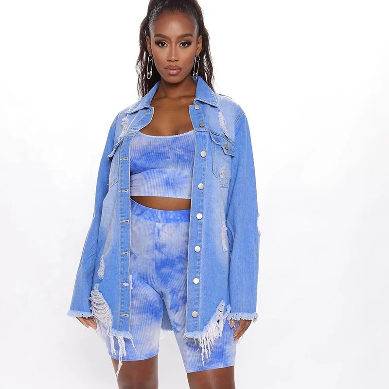 Buy Jean Jacket Wholesale,Fringe Denim 