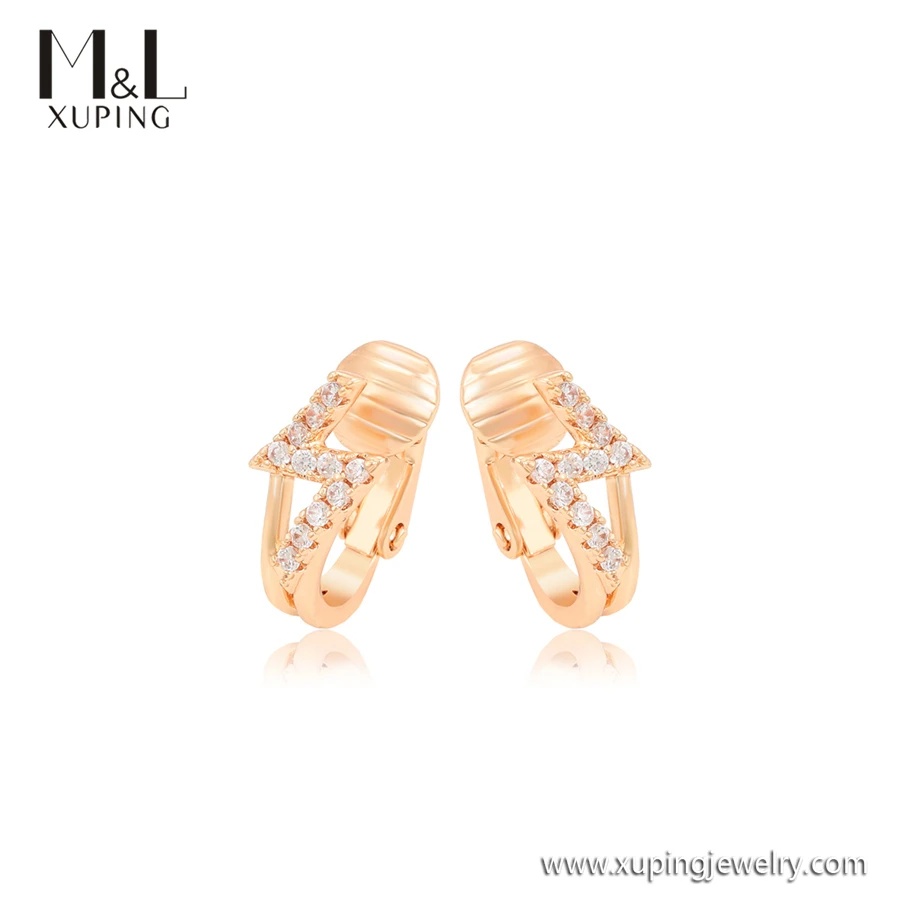 ML64165 XUPING Jewelry ML First order Over $50 free shipping accessories woman costume jewelry 18K gold color Hoop earrings