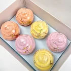 OEM Wholesale Private Label Eco Friendly Organic All Natural Ingredient Large Christmas Bath Bombs Gift Set