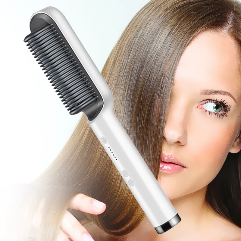 Which Is The Best Hair Straightener Brush Online? Quora | Pcs Ionic Hair  Straightener Comb Hair Straightening Brush Iron For Even Heat, Temperature  Settings Led Screen, Professional Hair Tools For Sty |