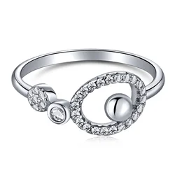925 Sterling Silver Ring Iced Out S925 5A CZ Ring Collection Luxury Jewelry Rings Jewelry Women