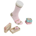Food Colorful Donuts Cotton Funny Crew Lady Cute Socks Novelty Donuts Socks Girls Fashion Socks Elites For Women