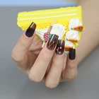 Gel Nail Semicured Gel Nail Huizi Hot Selling Semicured Gel Stickers Gel Nail With The UV