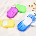 Soap Hand Paper Hand Soap Eco-friendly Portable Fungal Dissolving Soap Paper Hand Wash Leaf Soap Sheets